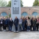 Gruppenfoto vor der Pharao-Ausstellung