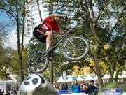 Kilian Maderegger bei der Trial-WM