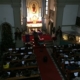 Blick von oben in die Kirche bei der Besinnungsfeier