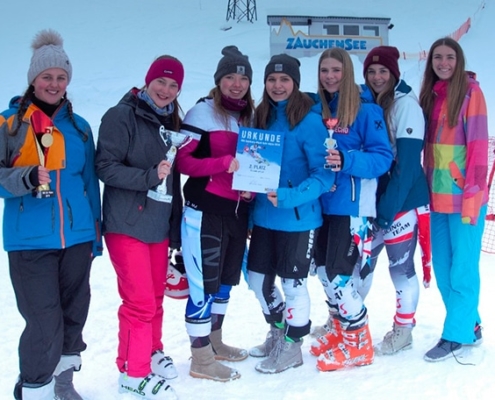 Gruppenfoto Bezirksskimeisterschaft 2019