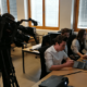 Filmaufnahmen der Schüler im EDV-Raum