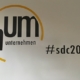Logo HUM und #sdc2019