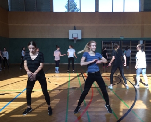 Tanzworkshop im Turnsaal