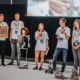 HLWM Schülerinnen und Schüler bei der Präsentation RobocupWM