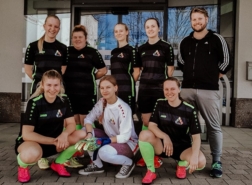 Mädchenmannschaft Gruppenbild